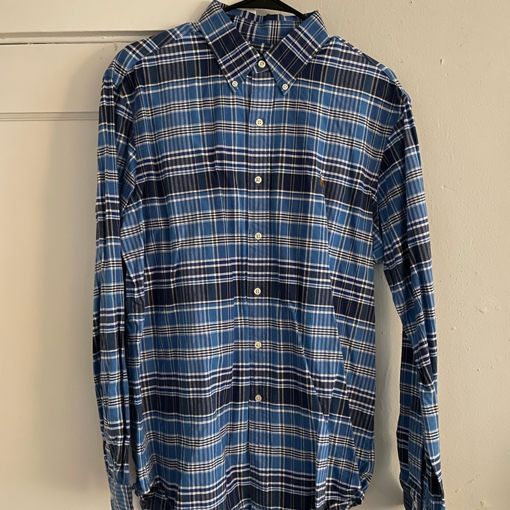 Ralph Lauren Plaid Button Down Shirt